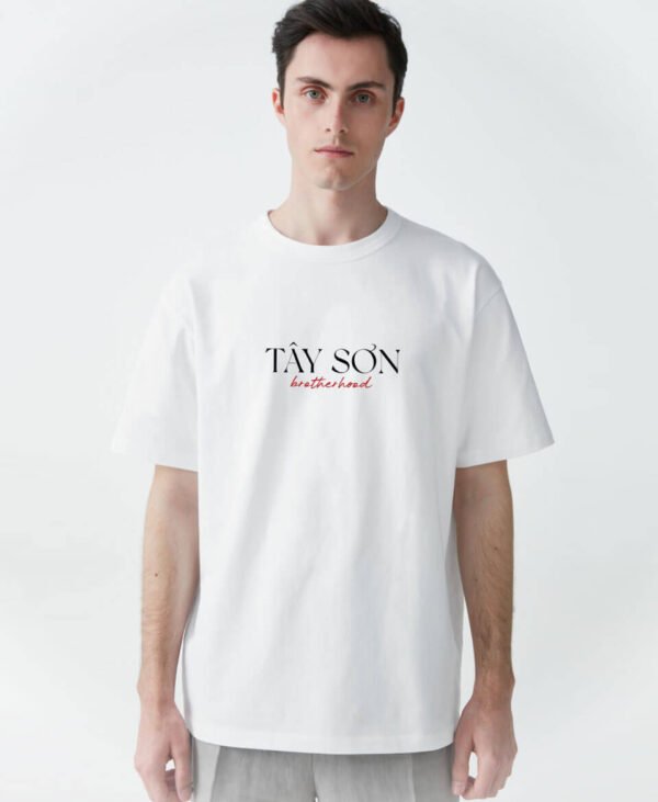 Tay Son Brotherhood White Male T-Shirt