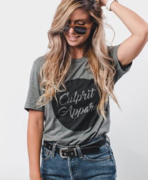 Culprit Apparel Grey Female T-Shirt