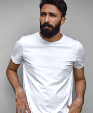 Plain White Male T-Shirt
